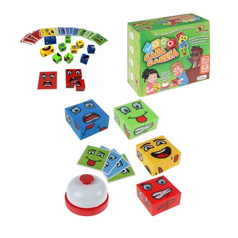 Jogo Cara Careta Faces Divertidas Educativo