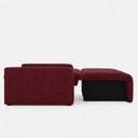 Ver imagem 5 de Sofá Cama para Sala de Estar Amora New Veludo Matrix - Vinho