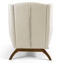 Ver imagem 2 de Kit 02 Poltronas Juliet Base de Madeira B-309 Bege