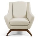 Ver imagem 5 de Kit 02 Poltronas Juliet Base de Madeira B-309 Bege