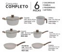 Ver imagem 2 de Jogo de Panela Mármol Cerâmica 6 Peças Indução Mimo Style