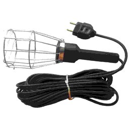 Pendente de Luz p\ Oficinas Fio PP 5 mts gaiola de arame 110\220Volts - 2
