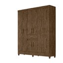 Ver imagem 1 de Guarda Roupa 8 Portas Portugal Castanho Wood 835331 Moval