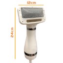 Ver imagem 3 de Secador de Pelo 2 In 1 Escova Pente Pet Tosa Profissional Portátil Gato Cachorro