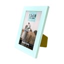 Ver imagem 2 de Kit 4 Porta Retrato 13x18 Decorativo Gravata com Vidro Fotografico Sala Poster Cor:branco