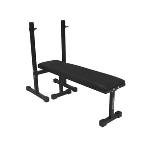 Suporte Barra para Bíceps e Supino com Banco