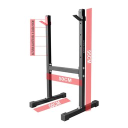 Suporte Barra para Bíceps e Supino com Banco - 3