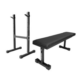 Suporte Barra para Bíceps e Supino com Banco - 2