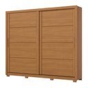 Ver imagem 2 de Guarda-roupa Casal 2 Portas Deslizantes 4 Gavetas Palace