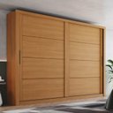 Ver imagem 1 de Guarda-roupa Casal 2 Portas Deslizantes 4 Gavetas Palace