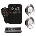 Ver imagem 1 de Kit 2 Led Slim Rgbw 15w Inox Piscina Tholz + Smartpool + Fonte