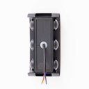 Ver imagem 5 de Arandela Led Yori 6w de Parede Externa Luz Quente 48° 2705 Nordecor St3127