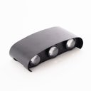 Ver imagem 1 de Arandela Led Yori 6w de Parede Externa Luz Quente 48° 2705 Nordecor St3127