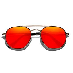 Óculos de Sol Hexagonal de Aço Inoxidável Proteção Uv400 - 3