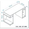 Mesa Gamer Escrivaninha 1 Gaveta IDL XP 1000 Pro Giga Móveis - 3