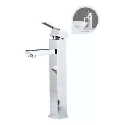 Torneira Monocomando Lavabo Banheiro Bica Alta Santorini