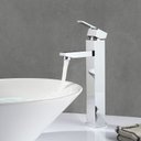 Ver imagem 4 de Torneira Monocomando Lavabo Banheiro Bica Alta Santorini