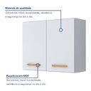 Ver imagem 4 de Armário Aéreo de Cozinha 2 Portas Valencia