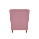 Ver imagem 4 de Kit 02 Poltronas Titânio Veludo Rosa