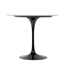 Ver imagem 3 de Mesa de Jantar Tulipa Saarinen Redonda 140 Cm Mármore Carrara Base Branca Linn Design Mesa de Jantar