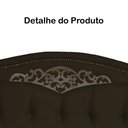Ver imagem 3 de Cabeceira Casal 140cm Para Cama Box Greta Suede Marrom - DS Estofados
