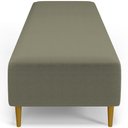 Ver imagem 7 de Kit 02 Puffs Decorativo Sala de Estar Bali W01 Pés Palito 210x60cm Bouclê Oliva - Lyam Decor
