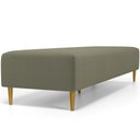 Ver imagem 6 de Kit 02 Puffs Decorativo Sala de Estar Bali W01 Pés Palito 210x60cm Bouclê Oliva - Lyam Decor