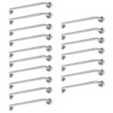 Ver imagem 1 de Alça de Apoio Inox Barra 80cm Kit 17 Unidades Cadeirante Idoso Deficiente Banheiro Corrimao Seguranç