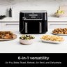 Ninja Dz550 Foodi 10 Quart 6-em-1 Dualzone Air Fryer Cinza - 2