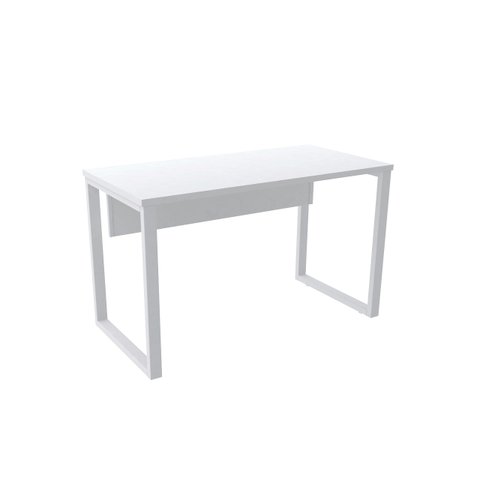 Mesa para Escritório 134x60 Pandin P25Tub - Branco