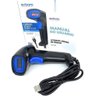 LEITOR DE CODIGO DE BARRAS A LASER USB CABO 1.8 METROS LCB-180 LT0007EX EXBOM - 2