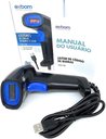 Ver imagem 2 de LEITOR DE CODIGO DE BARRAS A LASER USB CABO 1.8 METROS LCB-180 LT0007EX EXBOM
