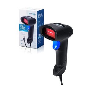 LEITOR DE CODIGO DE BARRAS A LASER USB CABO 1.8 METROS LCB-180 LT0007EX EXBOM