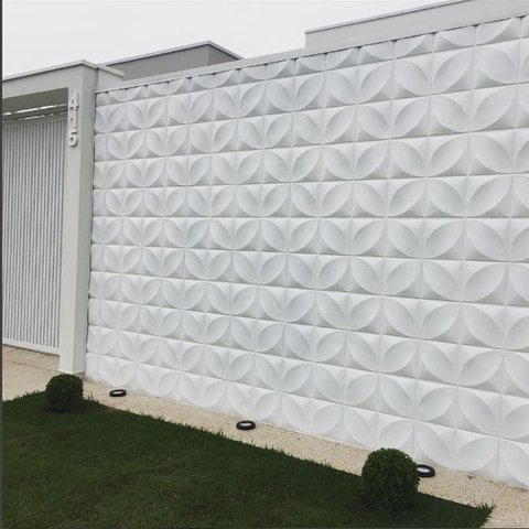 Kit com 44 Placas 3d Adesivas Revestimento Areas Externas
