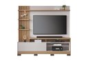 Ver imagem 2 de Estante Home Theater Maceió com Pés Freijó Off White com Mesa de Centro Jeri Off White Freijó - Coli