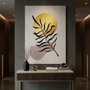 Ver imagem 2 de Quadro Decoração Sala de Estar Grande Hall Entrada Floral em Canvas 40x60