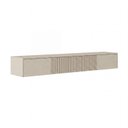 Ver imagem 2 de Rack Suspenso Ripado para TV até 75 Polegadas Planejado 180cm Aruá CabeCasa MadeiraOriginals Off White
