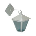 Ver imagem 1 de Luminária de Parede Colonial Alumínio Fundido Branca 19x6cm