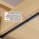 Ver mais imagens de Balcão de Cozinha 120cm 3 Pts e 2 Gav C/ Tampo Aura Luciane Carvalho