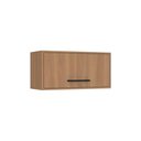 Ver imagem 1 de Armário Aéreo Basculante 70x34 cm Granada Cor Amadeirado Casamia