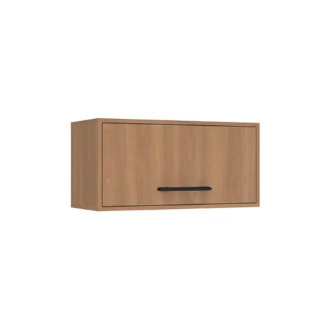 Armário Aéreo Basculante 70x34 cm Granada Cor Amadeirado Casamia