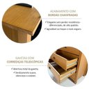 Ver imagem 4 de Conjunto Sapateira + Cômoda 4 Gavetas + Moldura com Espelho 100% Madeira Maciça - Topázio