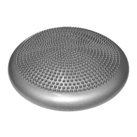 Disco de Equilíbrio Inflável P/ Pilates Yoga Funcional Cinza