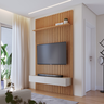 Painel Ripado e Nicho Tvs 65" Cannes Frejó Off White Matte - 3