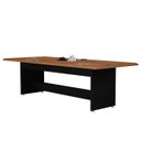 Ver imagem 2 de Mesa Escrivaninha Grande para Sala de Reunião Escritório Espaçosa 220cm