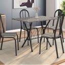 Cromo Preto/Preto Listra