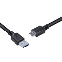 Ver imagem 1 de Cabo para Hd Externo Usb a 3.0 Macho para Micro Usb B 3.0 (1