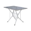 Ver imagem 4 de Conjunto Sala de Jantar Mesa Tampo Granito Retangular com 4 Cadeiras Bruna