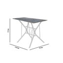 Ver imagem 6 de Conjunto Sala de Jantar Mesa Tampo Granito Retangular com 4 Cadeiras Bruna