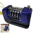 Ver imagem 4 de Trava de Disco Freio Antifurto Moto Bike Motocicleta Bicicleta Senha 4 Digitos Cadeado Resistente Pr